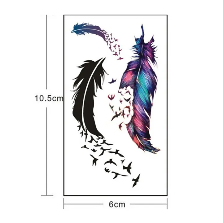 Waterproof%20Temporary%20Fly%20Tattoo%20Stickers%20Body%20Art%20Hand%20Foot%20for%20Girl%20Women%20Men%20-%20Image%206