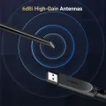 UGREEN WiFi Adapter AX900 WiFi 6 Dongle 2-in-1 6dBi High-Gain External Antennas USB Network Card Flexible Antenna Adjustment. 