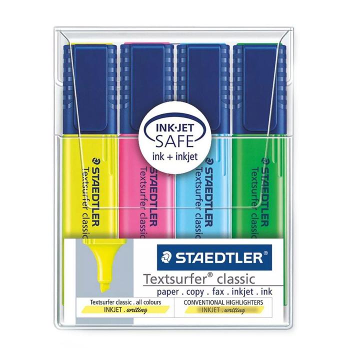 STAEDTLER%C2%AE%20Textsurfer%20Classic%20364%20WP4%20Highlighter%204%20Set%20-%20Image%205