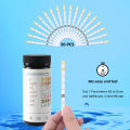 YIERYI 7 in 1 Swimming Pool PH Paper 50pcs/Bottle Chlorine Value Nitrite Alkalinity Hardness Bromine Water Quality Test Strips. 