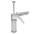 Stainless Steel Kitchen Press Gripo String Hopper Idiyappam Maker and Sev Murukku & Mixer Maker with 15 Different Jali Disk Blade (Made in India). 