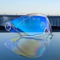 Helmet visor 1 piece face shield for Full face motorcycle helmet visor replacement glasses Lens for ORZ-728. 