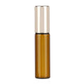 Perfume Bottle Refillable Plastic Containers Amber Roll Glass. 