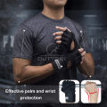 Outtobe Fitness Gloves Weight Lifting Gym Gloves Sports Training Gloves with Wrist Support for Workout Powerlifting Fitness Training Men and Women. 