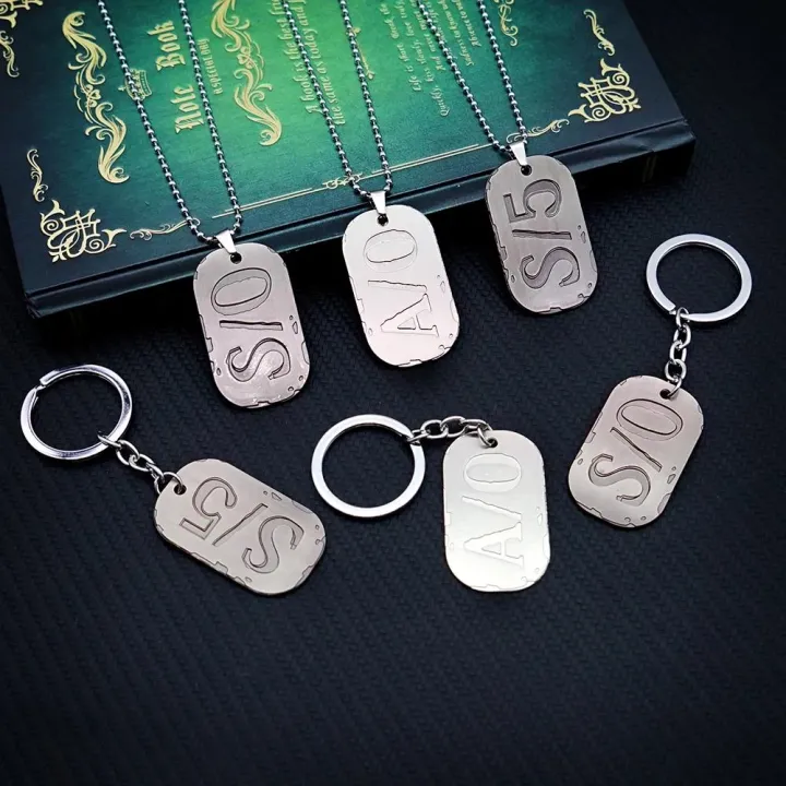 GANGSTA%20S0%20S5%20A0%20Necklace%20for%20Women%20Men%20Dog%20Tag%20Metal%20Necklaces%20Anime%20Jewelry%20Pendant%20Chains%20Choker%20Collares%20Gift%20-%20Image%202