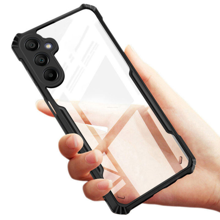 Quiberk%20for%20Samsung%20Galaxy%20A15%204G%205G%20/%20A25%205G%20Case%20Edge-Reinforced%20Shockproof%20Hard%20Transparent%20Phone%20Cover%20-%20Image%202