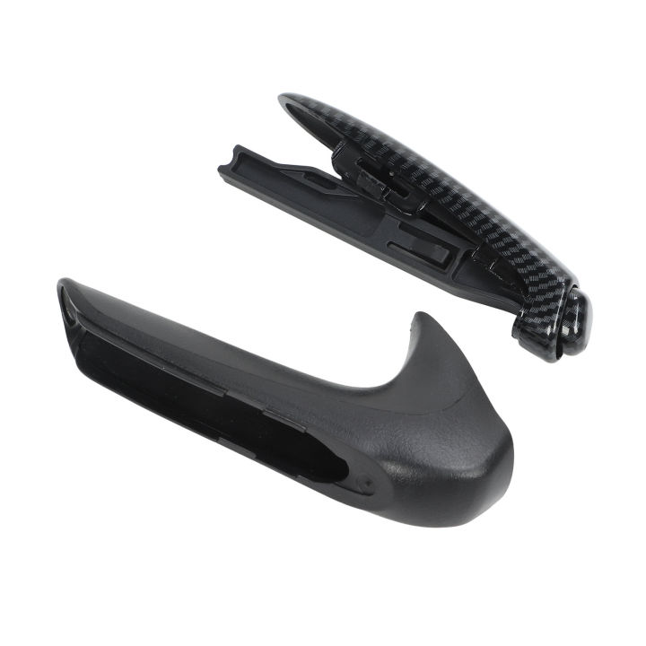 47115 SNA A82 Hand Brake Handle Cover Easy Installation Textured Durable Parking Brake Handle Carbon Fiber Pattern for