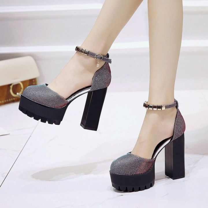 12cmHigh%20Heel%20Platform%20High%20Heels%20Super%20High%20Heel%20Chunky%20Heel%20Sandals%20Women%20European%20and%20American2023Spring%20New%20Toe%20Box%20Shoes%20Waterproof%20Platform%20-%20Image%206