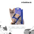 Cat Harness Kit (Blue). 