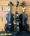 Cadensa violin German Made Antique black  05 years warranty 4/4 with case and bow free rosin CVA 100. 