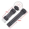 Silicone Brand for Casio G-shock Watch Strap GA100/110/120/GD100/120/GA300/G-8900 Raised 16mm Replacement Watch Straps. 