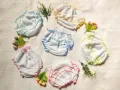 Newborn Baby Pantie 12 Pcs 100% Mull Panties Best Quality Infant / Kids Clothes - Hospital Pack Item. 