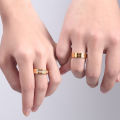 Mens Gold Plated wedding ring. 