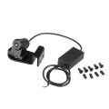 2PCS Car LED Projector Light Welcome Light Angel Wings Style Car Door Exterior Light Carpet Ground Lamps for All Cars and Motorcycles(Red Color). 