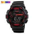 SKMEI Sports Fashion Digital Waterproof LED Chronograph Double Time Watches for Men 1243. 