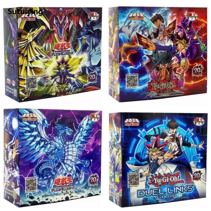 Sutuiying 240Pcs Yu-Gi-Oh Anime Cards Blue Eyes Dark Magician Exodia  Obelisk New Slifer Ra Yugioh Blind box card package Kids Christmas Gift |  Daraz.lk