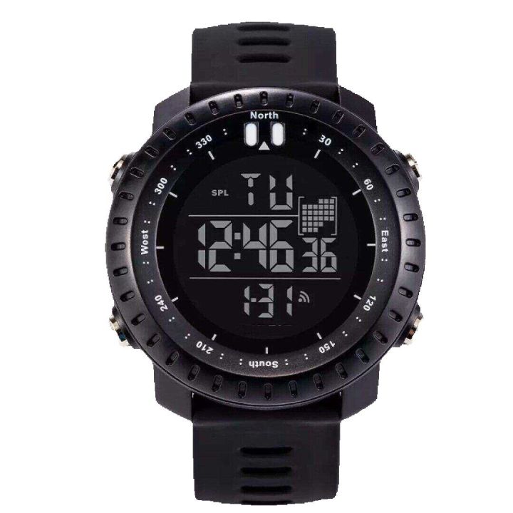 Waterproof Watch Piaoma Digital Watch L927  Men's Black Dial Digital Waterproof Sports Watch