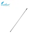 BROOM HANDLE ONLY, STICK ONLY 120CM PLASTIC COATED METAL HANDLE. 