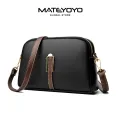 MATEYOYO Women's Bag Fashion Shoulder Bag Cross-body Bag Messenger Bag PU Bag Dual Zipper Design Large Capacity Adjustable Shoulder Straps Inner Pocket Durable Anti Scratch. 