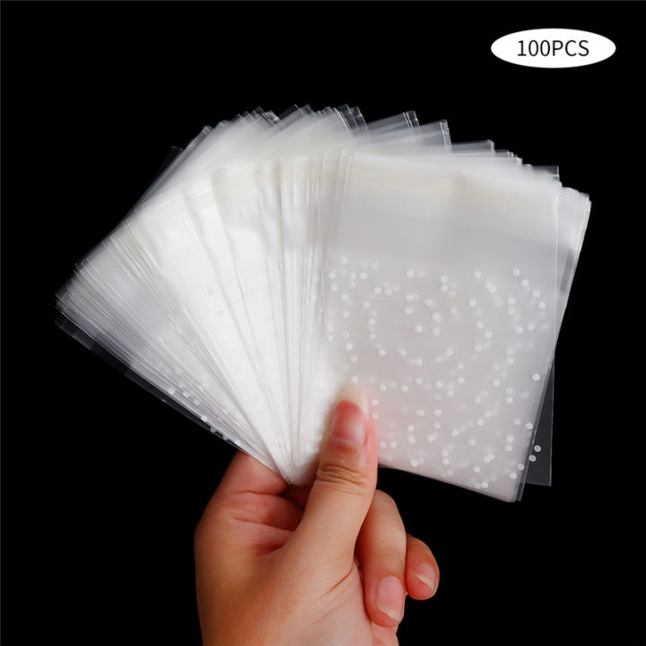 100pcs%20Plastic%20Transparent%20Packing%20Cellophane%20Bags%20Polka%20Dot%20Candy%20Cookie%20Gift%20Bag%20DIY%20Self%20Adhesive%20Pouch%20Candy%20Bags%20for%20Party%20-%20Image%209