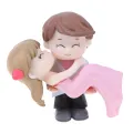1set Sweet Lovers DIY Mini Miniature Figurine Dollhouse Decor Micro Landscape. 