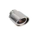 Car Exhaust/Silencer Muffler Tip for Straight Exhaust Pipe (Chrome). 