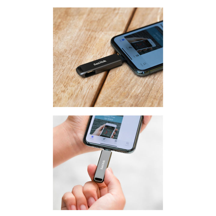 Sandisk%20iXpand%20Flash%20Drive%20Luxe%20OTG%20Lightning%20USB%20Type%20C%2064GB%20128GB%20256GB%20USB%20Pen%20Flash%20Drive%20-%20Image%203