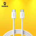 Baseus Dynamic 4 Fast Charging Data Cable USB-C to USB-C 100W 2m Moon White. 