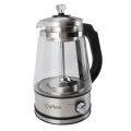 Electric Tea Maker Easy Cleaning Removable Infuser 4 Gears Button Automatic Tea Brewing Pot US Plug 110V for Home for Oatmeal. 