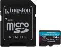 Kingston 64GB / 128GB / 256GB / 512GB Canvas Go Plus Micro SD Card With Adapter | CLASS 10 UHS-I | 170MB/s. 