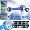 Car Wash Water Gun Ezjet Water Cannon Set Machine Package Spray Soap Bottle 8 in 1 Ez Jet Multi-Function Spray Gun Cannon 8 in 1 Nozzle Spray Gun Watering Hose. 