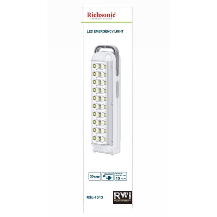 Richsonic%20Rechargeable%2030%20SMD%20LED%20Emergency%20Light%20RSL-1313%20-%20Image%202