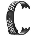 Sport Watchband For Xiaomi Mi Band 8 NFC Silicone Air-Hole Wrist Bracelet on Mi Band 8 Strap. 