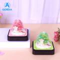 GOIKEA Desk Calendar with Touch Switch 3d House Sculpture Desk Calendar 2024 with Led Lights Art Craft for Home Decoration Charm Desk Calendar. 