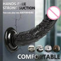 18+ Wearable Strapon Penis for Women Black Dildo Pants Lesbian G Spot Stimulator Adult Standard Size Women Strap Sex Toys for Women. 