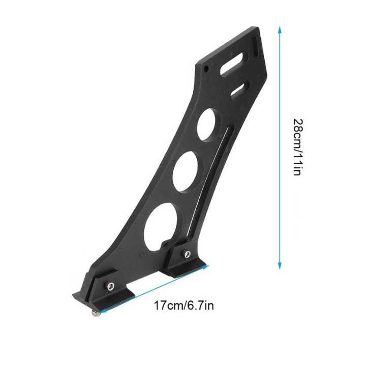 Rear Spoiler Legs 10 \'\' Universal Car Aluminum Alloy CNC Wing Tail ...
