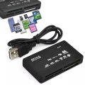 Mini Memory Cardreader All in One Card Reader USB 2.0 480Mbps Card Reader TF MS M2 XD CF Micro SD Carder Reader. 