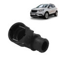 Rubber Heater Hose Inlet Connector 96958300 Heating Water Hose Coolant Pipe Inlet Connector Replacement for Vauxhall Mokka X. 