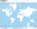 World Map for School. world map 20 pcs. Educational map.. 