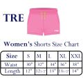 TRE Ladies Dry Fit Cotton Sports Shorts. 