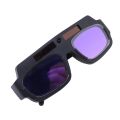 1pc Solar Powered Auto Darkening Welding Mask Helmet Goggles Welder Glasses Arc Anti-shock Lens For Eye Protection. 