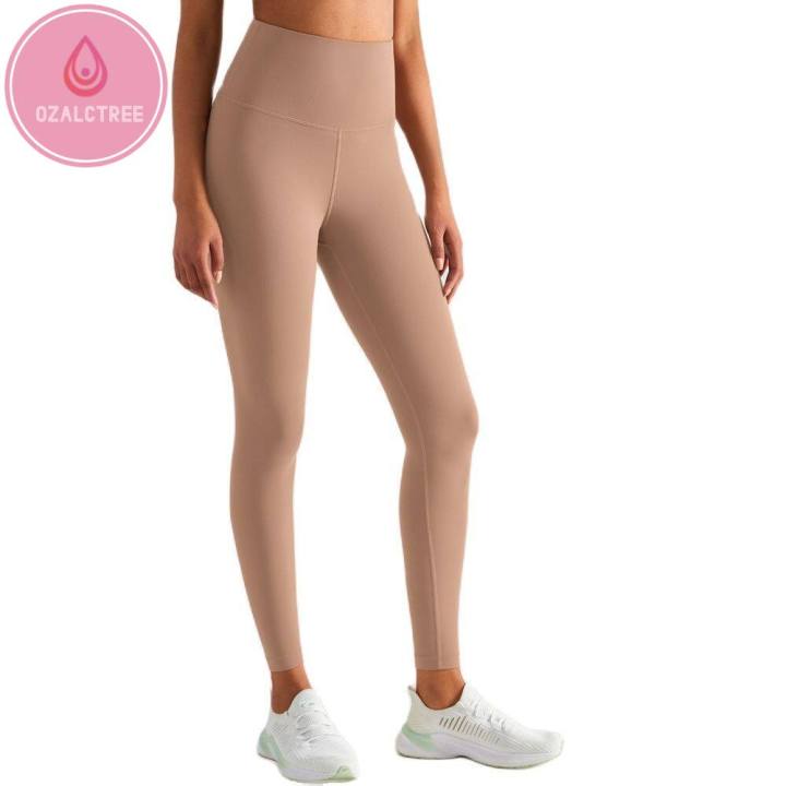 OzalCtree%20Yoga%20Pants%20Women's%20High%20Waist%20Sport%20Fitness%20Leggings%20Gym%20Running%20Squat%20Proof%20Naked-Feel%20Dry%20Fit%20Elastic%20Workout%20Tights%20-%20Image%204