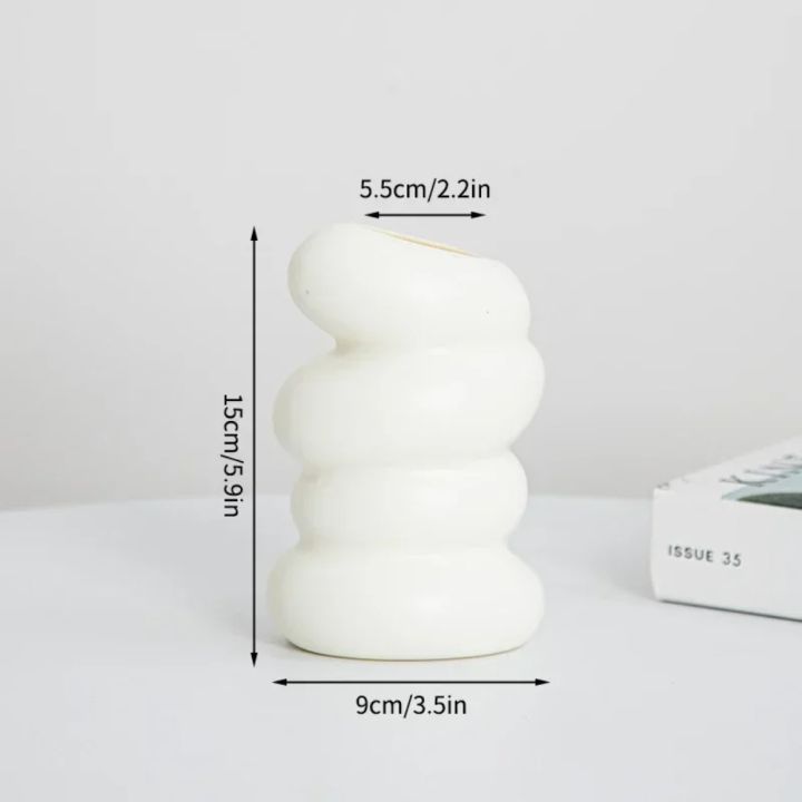 Household%20Plastic%20Flower%20Vase%20Imitation%20Ceramic%20Spiral%20Design%20Flower%20Pot%20Modern%20Nordic%20Style%20Flower%20Arrangement%20Home%20Decoration%20-%20Image%202