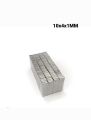 20  Pcs N32 Grade SILVER + Triple Layer Plated, Size 10x4x1MM Super Strong Sticking Neodymium NdFeB high quality product Applicable multiple purposes. 