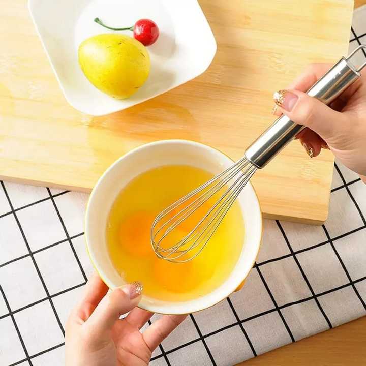 Egg Beater Stainless Steel Egg Beaters Hand Whisk Mixer Stirring Tool Egg Cream Mixer Stirrer Sauce Beater Best