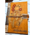 Handmade personalized journal note book/journal/note books/handmade books. 