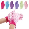 Masox Store Spa Massage Body Scrubber Cleaner/Nylon Exfoliating Multi-Purpose Gloves MainBasics Deep Cleansing Exfoliating Bath Gloves - Heavy-Textured Nylon Shower Scrub for Dead Skin Removal - Machine Washable with Hanging Loop 1pc. 