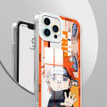Hontinga for Samsung Galaxy J2 Prime Back Cover Cartoon Naruto Print Crystal Phone Case Transparent TPU Soft Mobile Cover. 