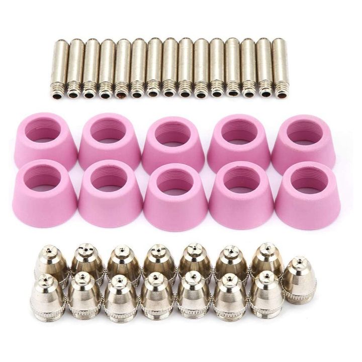 40%20Pcs/Set%20of%20Plasma%20Cutting%20Machine%20Kit%20Electrode%20Nozzle%20Protective%20Cover%20Kit%20Suitable%20for%20AG60%20SG55%20Torch%20Accessories%20-%20Image%202