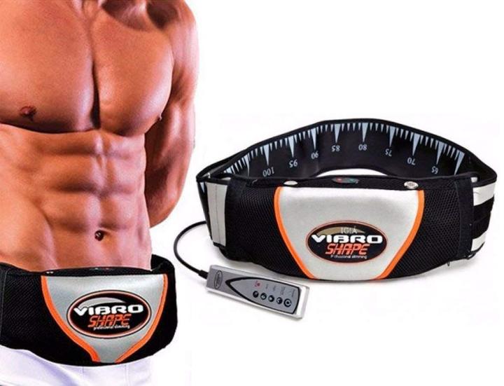 Vibro Shape Slimming Belt With Heat Electronic Belt ELG